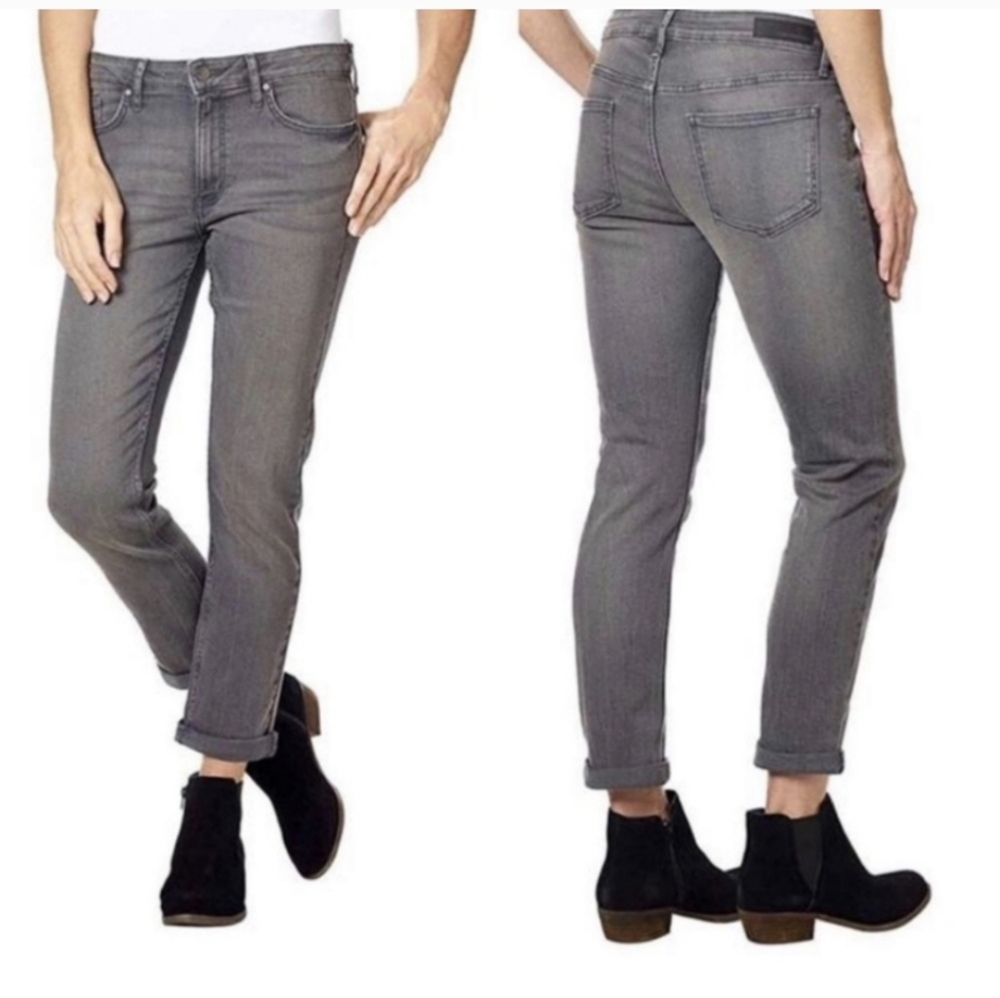 Calvin Klein Slim Boyfriend Gray Jeans.